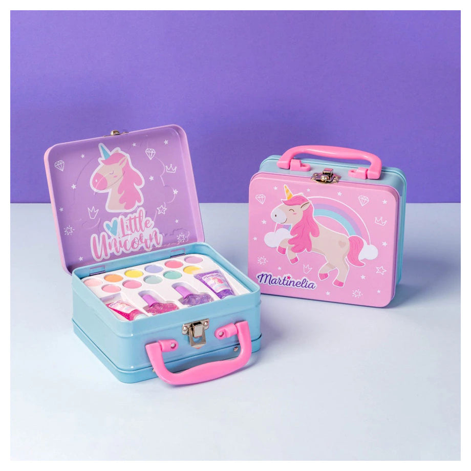 Martinelia Little Unicorn Makeup & Tin Case Set