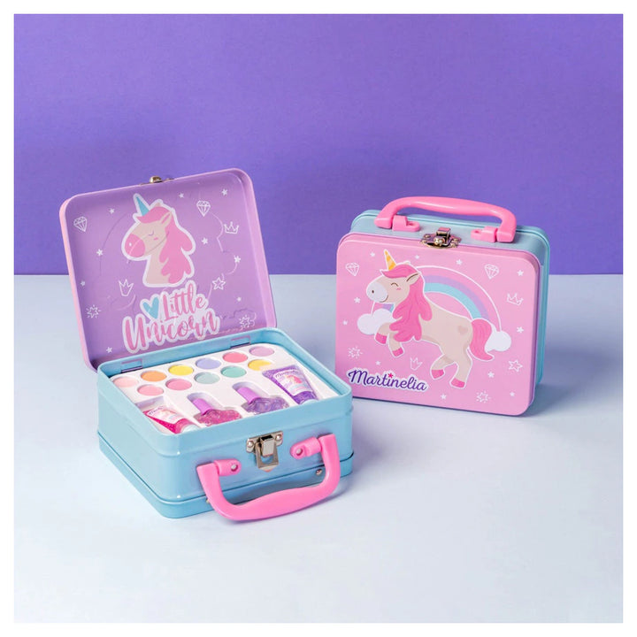 Martinelia Little Unicorn Makeup & Tin Case Set