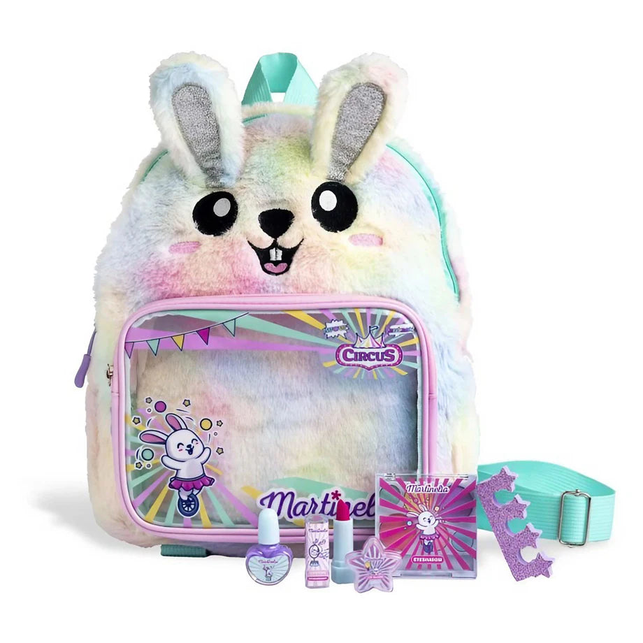 Martinelia Circus Makeup & Furry School Bag Set