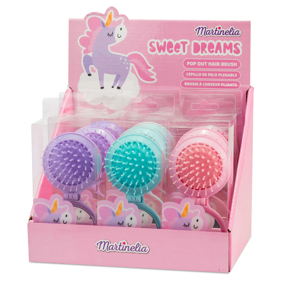 Martinelia Sweet Dreams Pop Out Hair Brush (Assorted)