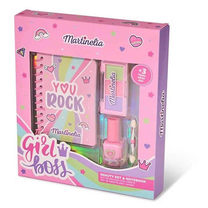 Martinelia Girl Boss Beauty Set And Notebook