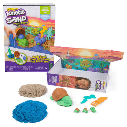 Kinetic Sand Project Planet Turtle Beach Playset