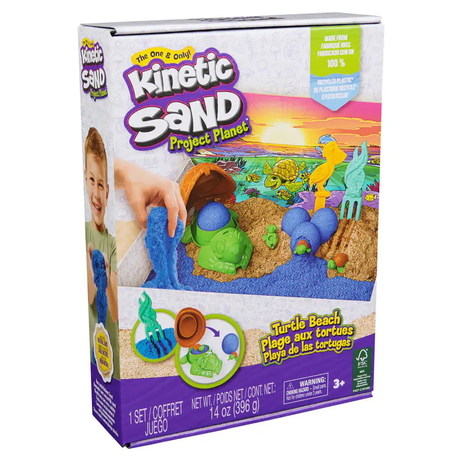 Kinetic Sand Project Planet Turtle Beach Playset