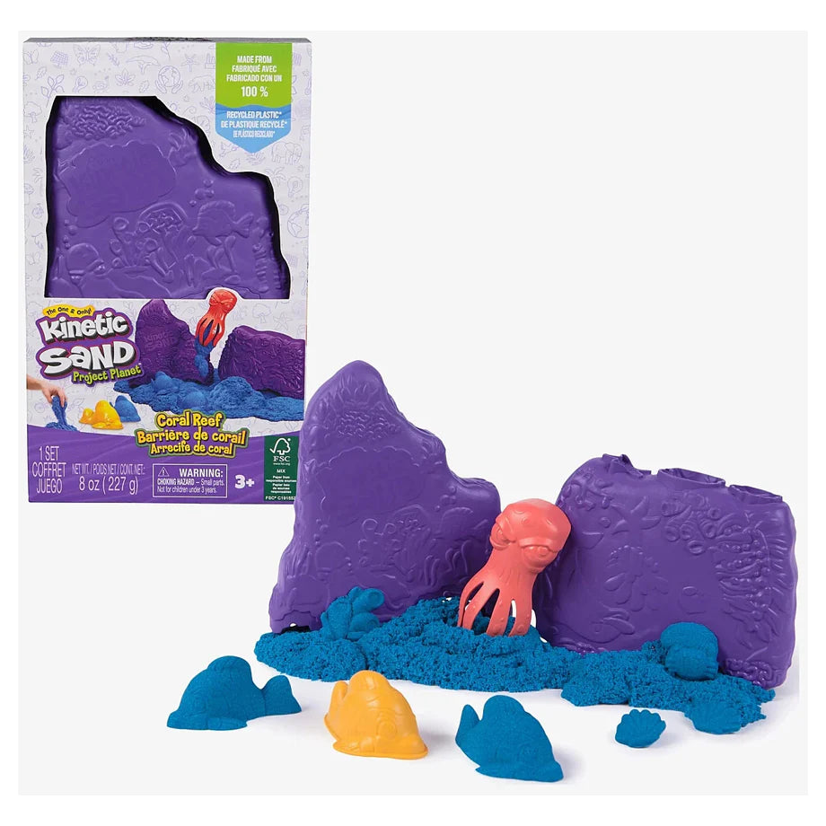 Kinetic Sand Project Planet Coral Reef Playset