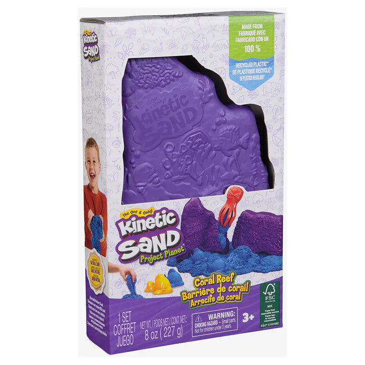 Kinetic Sand Project Planet Coral Reef Playset