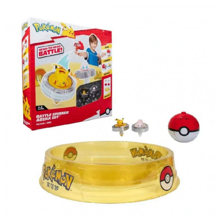 Pokémon Battle Spinner Arena Set (Pikachu & Mew)