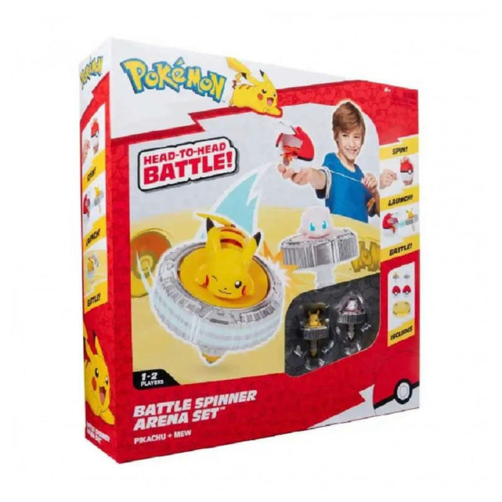 Pokémon Battle Spinner Arena Set (Pikachu & Mew)