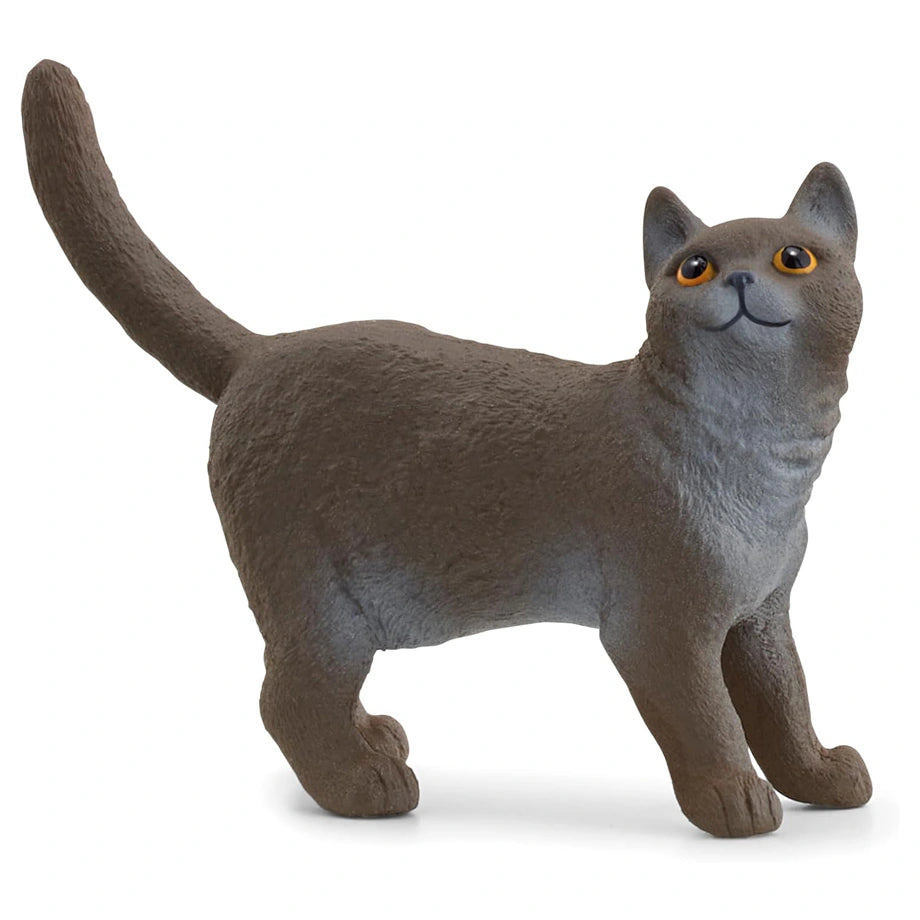 Schleich Farm World British Shorthair Cat Figure