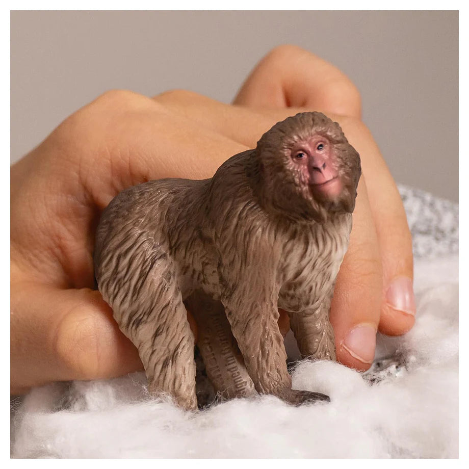 Schleich Wild Life Japanese Macaque Figure