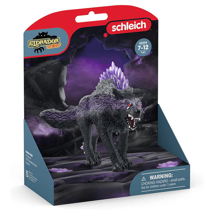 Schleich Eldrador Creatures Shadow Wolf Figure