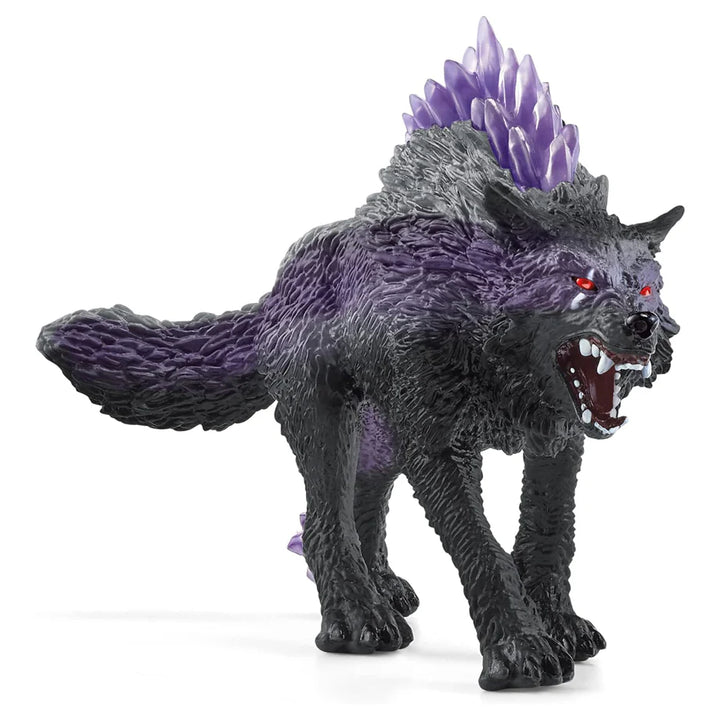 Schleich Eldrador Creatures Shadow Wolf Figure