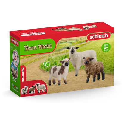 Schleich Farm World Sheep Friends Playset (3 Pieces)