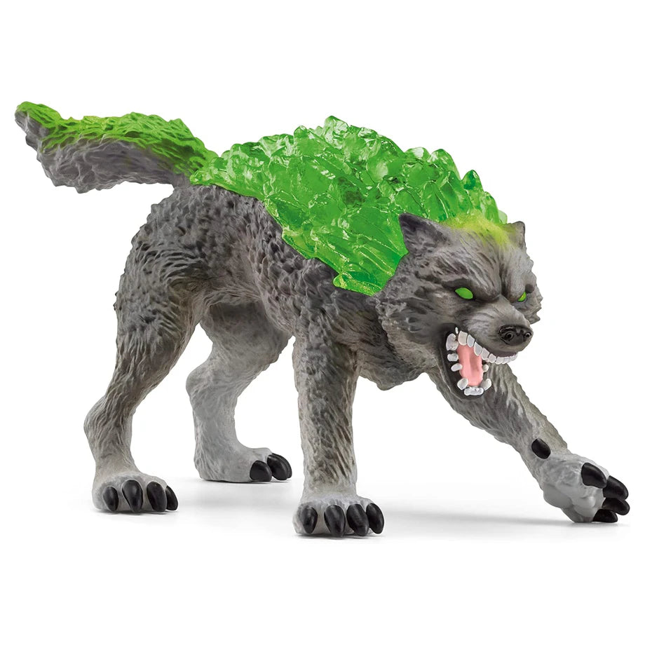 Schleich Eldrador Creatures Granite Wolf Figure