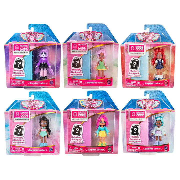 Royale High Series 1 Surprise Locker Doll 7.62 cm (Assorted)
