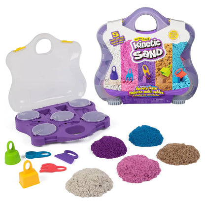 Kinetic Sand Variety Case Playset (5 Colors)