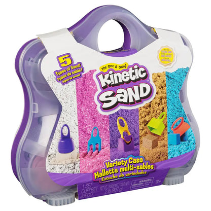 Kinetic Sand Variety Case Playset (5 Colors)