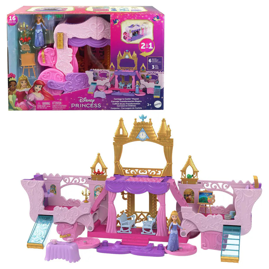Disney Princess Carriage to Castle Playset