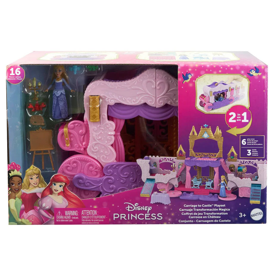 Disney Princess Carriage to Castle Playset