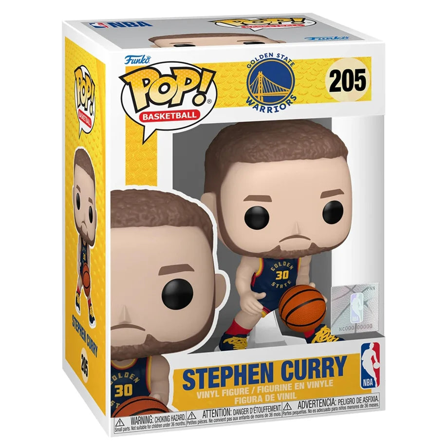 Funko POP! Basketball NBA Golden State Warriors Stephen Curry Vinyl Figure (10.5 cm)
