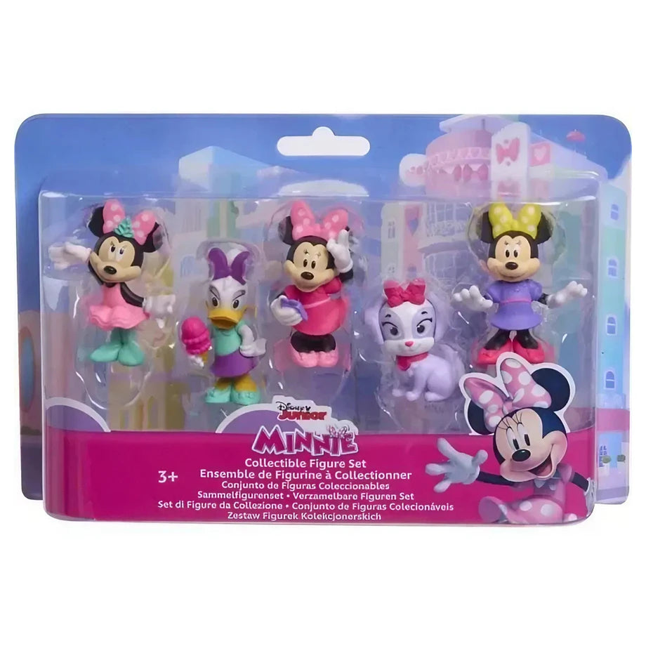 Disney Junior Minnie Mouse Collectible Figure Set (Pack of 5)