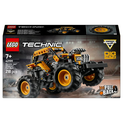 LEGO Technic Monster Jam DIGatron Pull-Back Truck 42199 Building Set (218 Pieces)