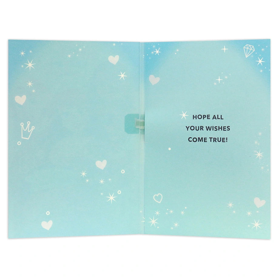 Hallmark Disney Princess Make a Wish Happy Birthday Greeting Card
