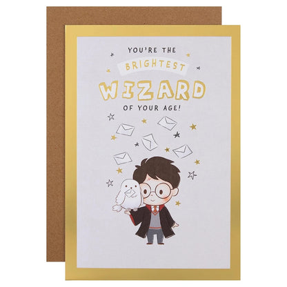 UK Greetings Harry Potter You're The Brightest Wizard Of Your Age! Birthday Card
