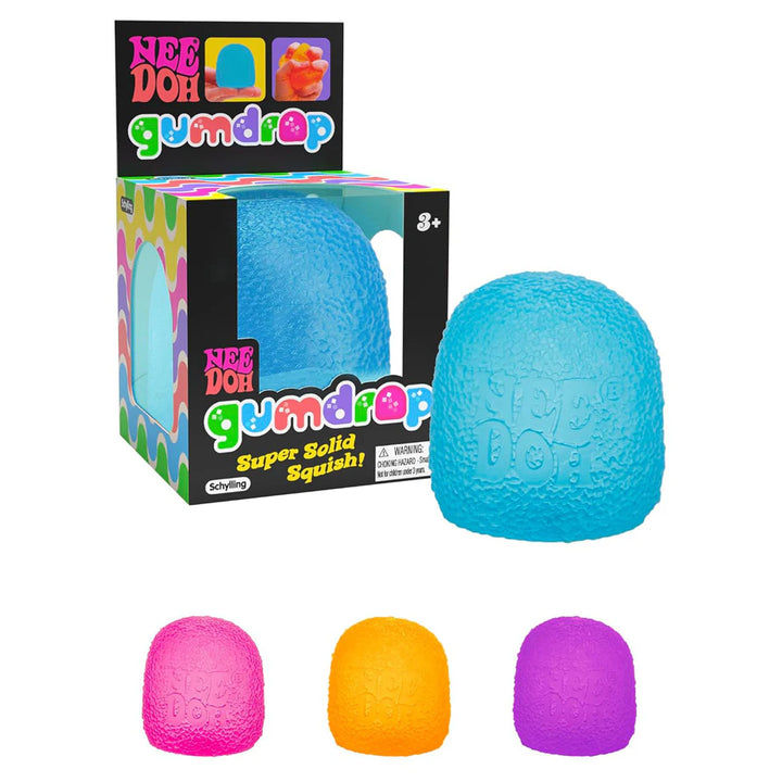 NeeDoh Gumdrop Super Solid Squish Toy 6.35 cm (Assorted)