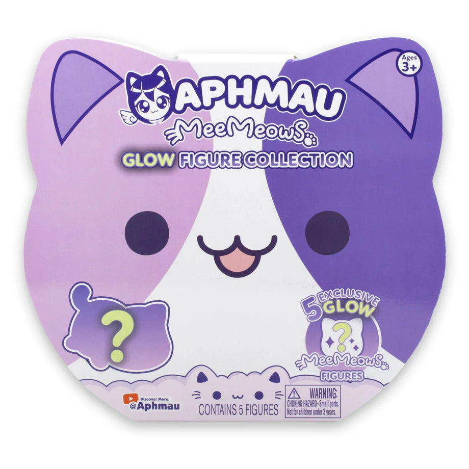 Aphmau MeeMeows Glow Figure Collection Set (6.35 ??, Pack of 5)