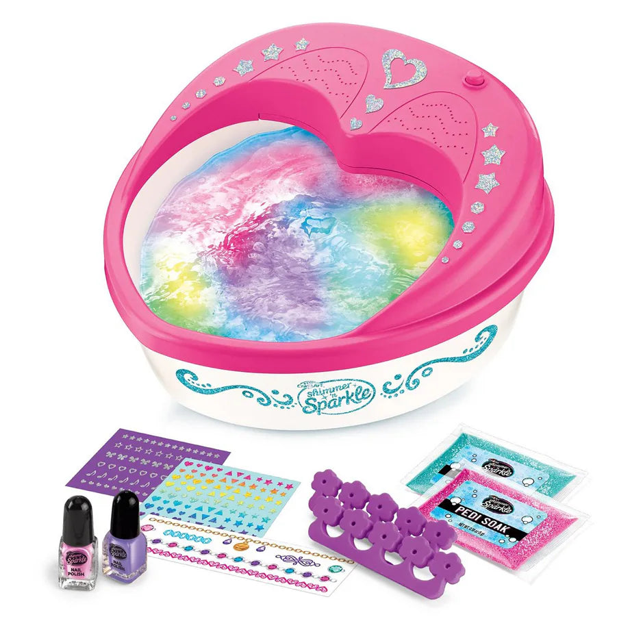 Cra-Z-Art Shimmer 'N Sparkle 5-in-1 Light Up Super Spa Salon Kit