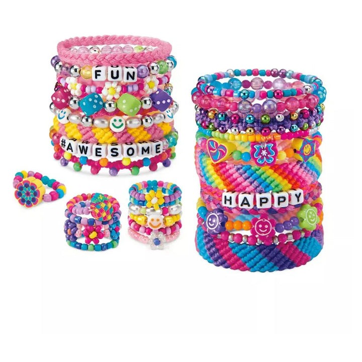 Cra-Z-Art Shimmer ‘n Sparkle Totally Trendy A to Z Jewelry Kit (950+ Beads)