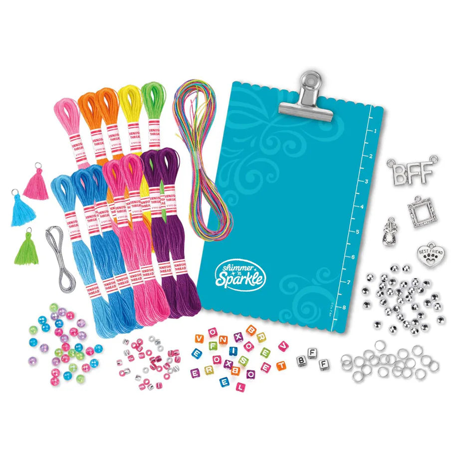 Cra-Z-Art Shimmer 'N Sparkle BFF! Friendship DIY Bracelet Kit