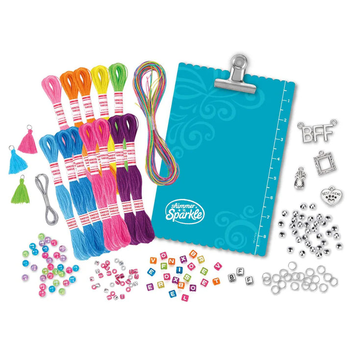 Cra-Z-Art Shimmer 'N Sparkle BFF! Friendship DIY Bracelet Kit