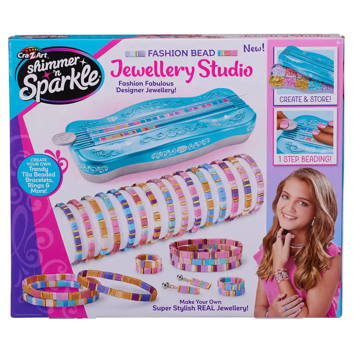 Cra-Z-Art Shimmer 'N Sparkle Fashion Bead Jewellery Studio Kit