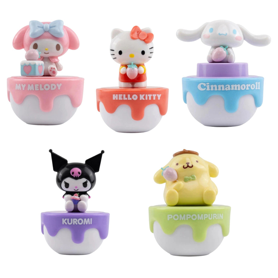 YuMe Sanrio Hello Kitty And Friends 50th Anniversary Mini Figure (8 cm, Assorted)