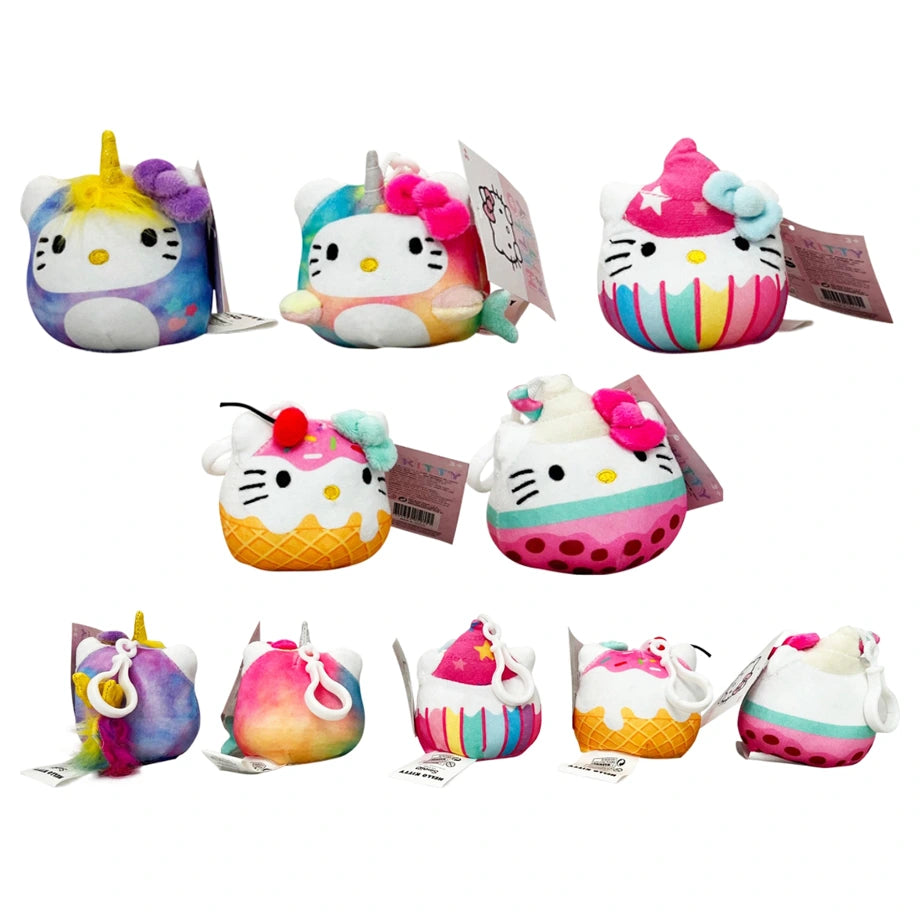Hello Kitty Soft Clip-on Plush Toy (Assorted)
