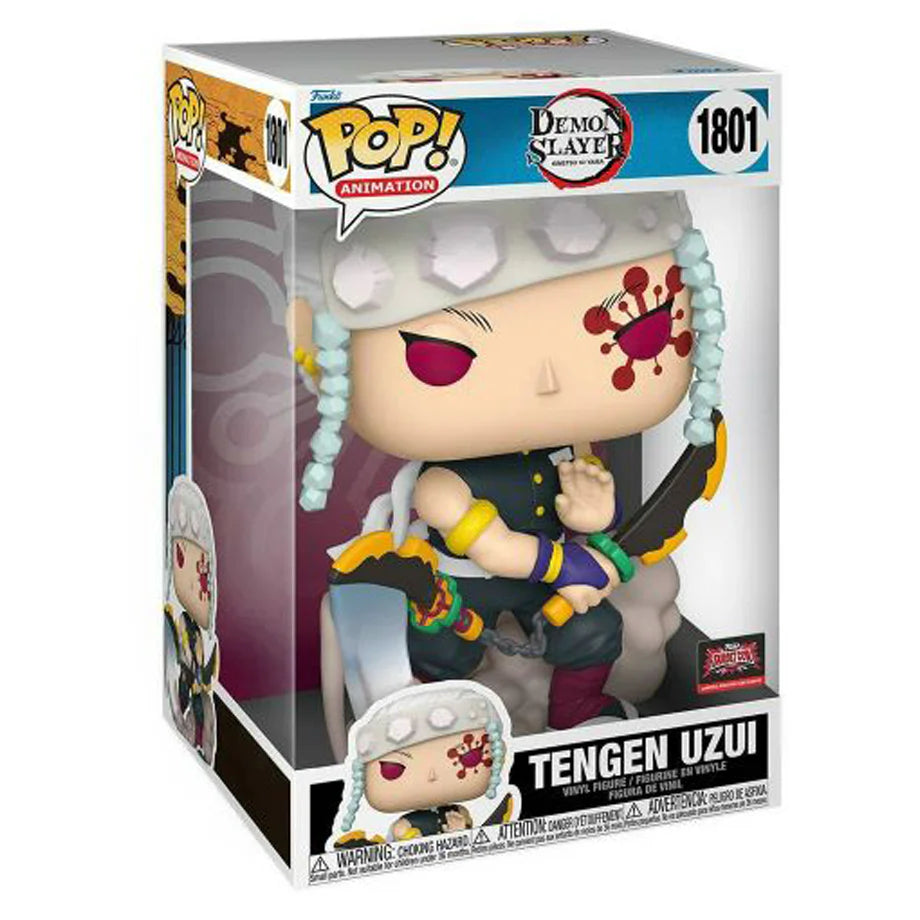 Funko POP! Animation Jumbo Tengen Uzui Vinyl Figure (24.6 cm)