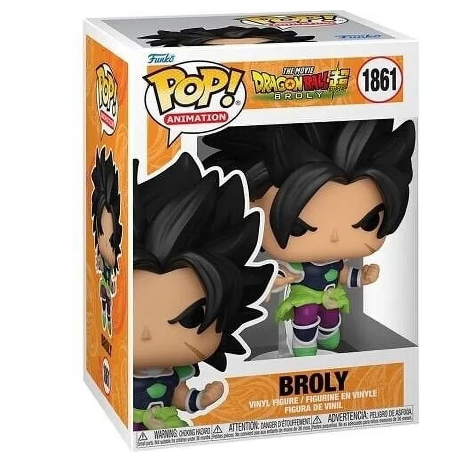 Funko POP! Animation Broly Vinyl Figure(Dragon Ball Super)  (13.3 cm)