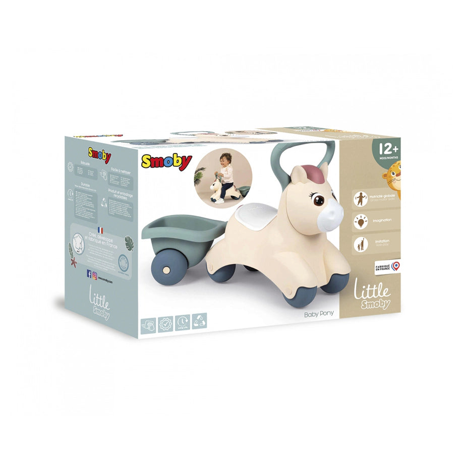Smoby Baby Pony Ride-on (70 cm)
