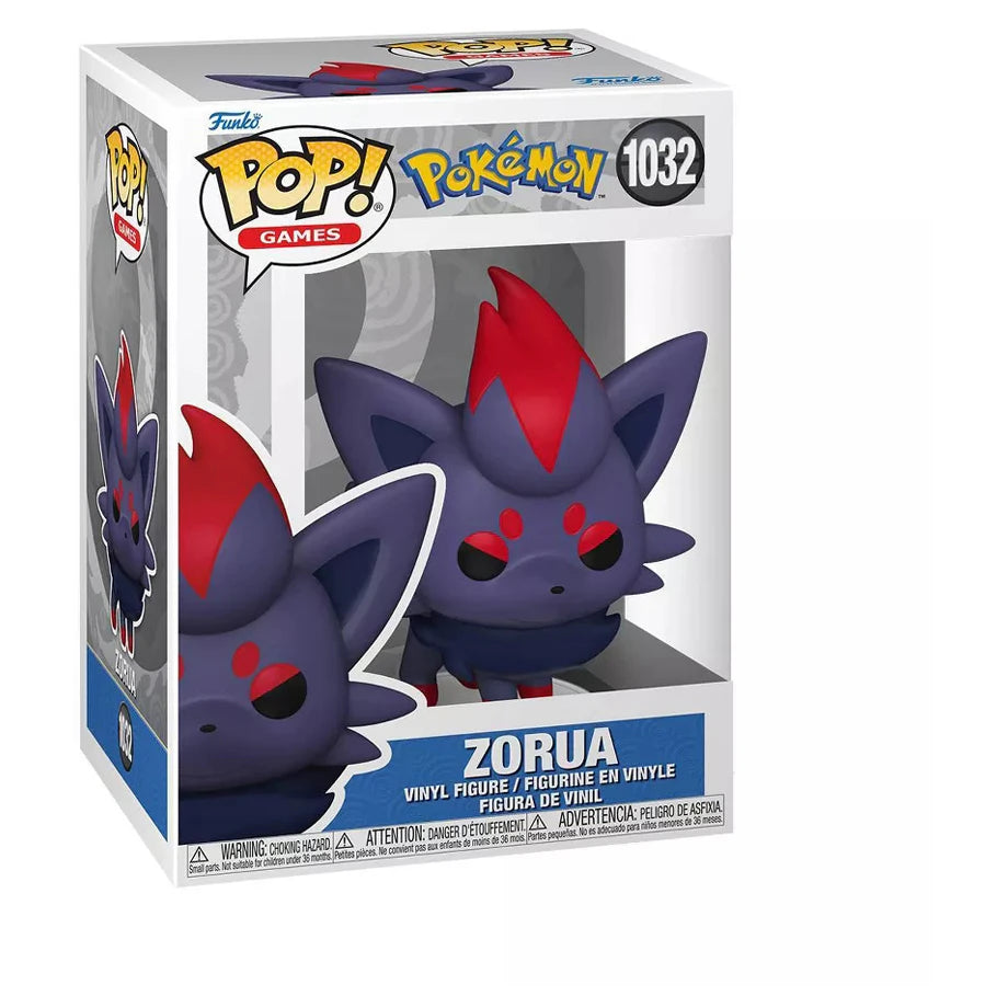 Funko POP! Games Pokemon Zorua Vinyl Figure (9.5 cm)