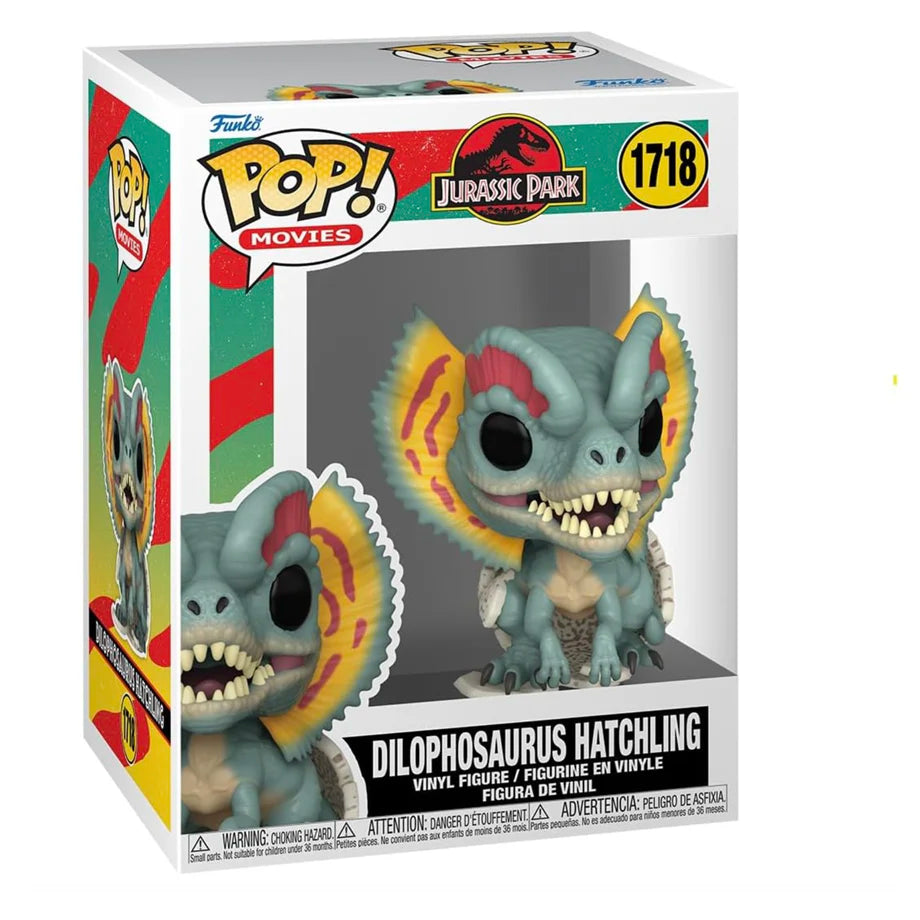 Funko POP! MoviesJurassic Park Dilophosaurus Hatchling Vinyl Figure (7.5 cm)