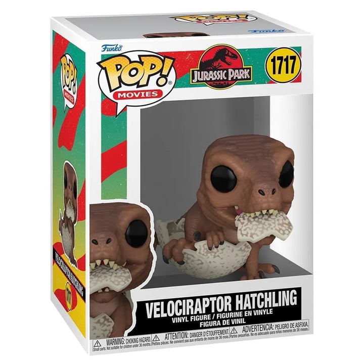 Funko POP! MoviesJurassic Park Velociraptor Hatchling Vinyl Figure (6.5 cm)