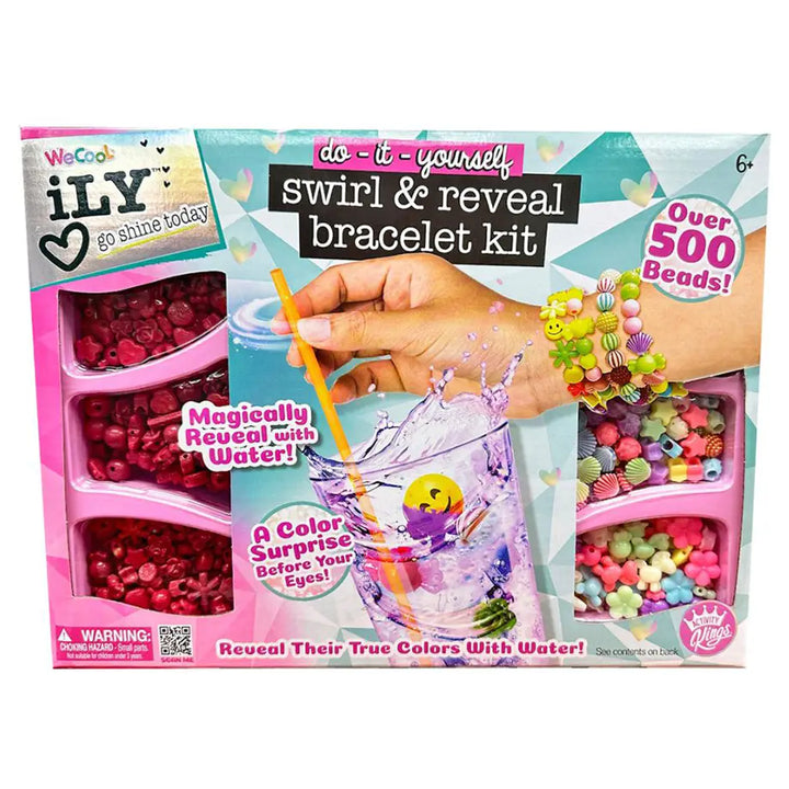 WeCool ILY DIY Swirl & Reveal Colorflow Bracelet Making Kit