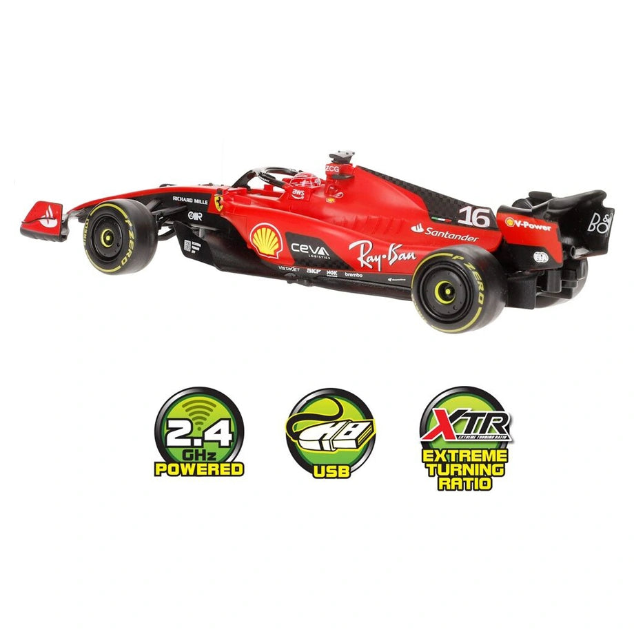 Maisto Tech Formula 1 2023 Ferrari SF-23 #16Charles Leclerc RC Car (1:24)