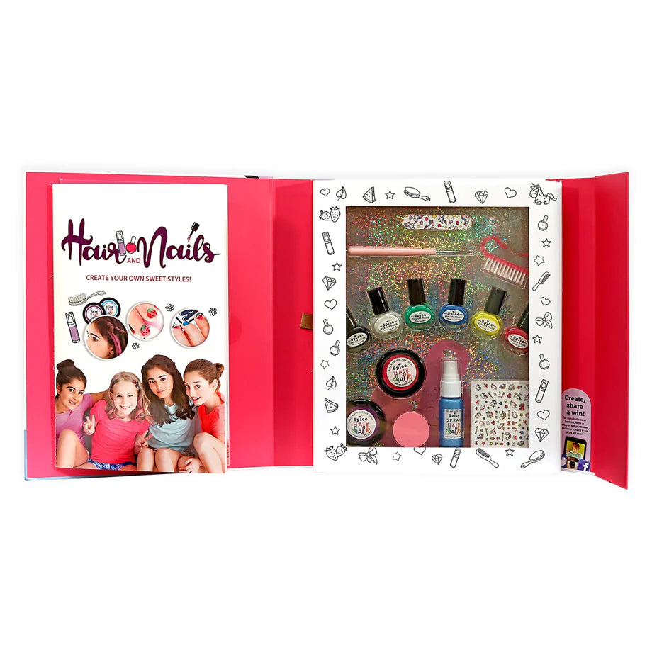 SpiceBOX Kits for Kids Fabulous Hair & Nails Beauty Kit