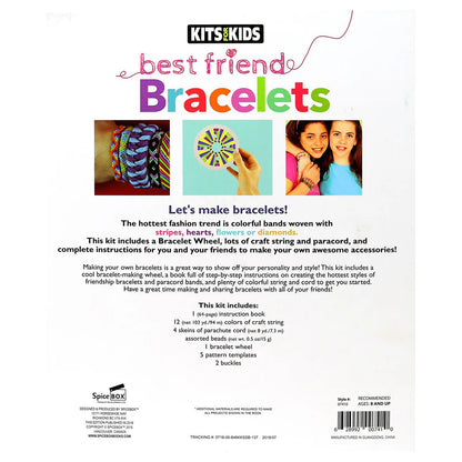 SpiceBOX Kits For Kids Best Friend Bracelets DIY Jewelry Kit