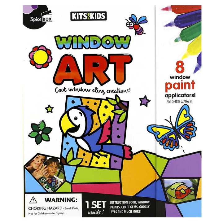 SpiceBOX Kits for Kids Window Art Activity Kit