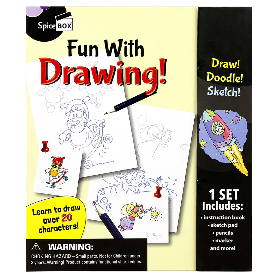 SpiceBOX Fun With Drawing Activity Kit