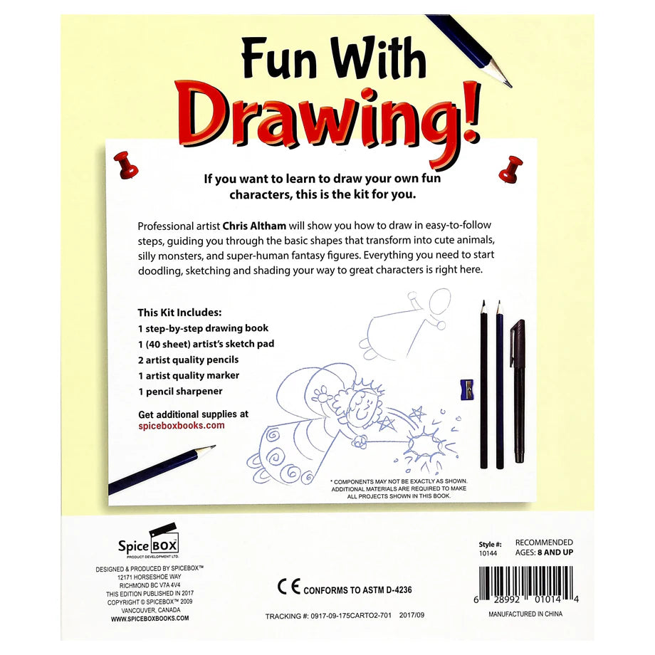 SpiceBOX Fun With Drawing Activity Kit
