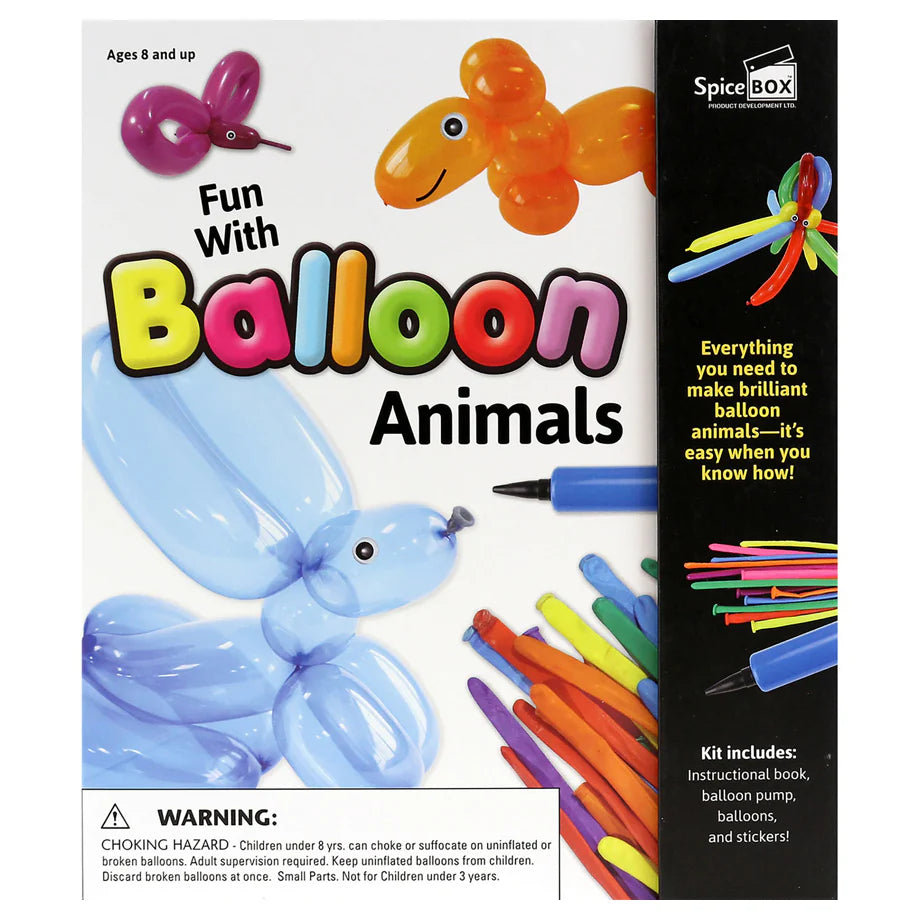 SpiceBOX Fun With Balloon Animals Activity Kit